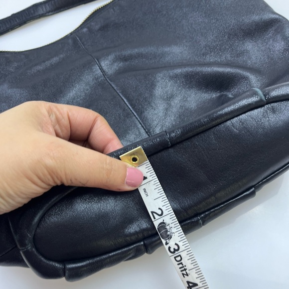 Coach Black Hobo Bag with Sling N239-22 - Picture 7 of 7